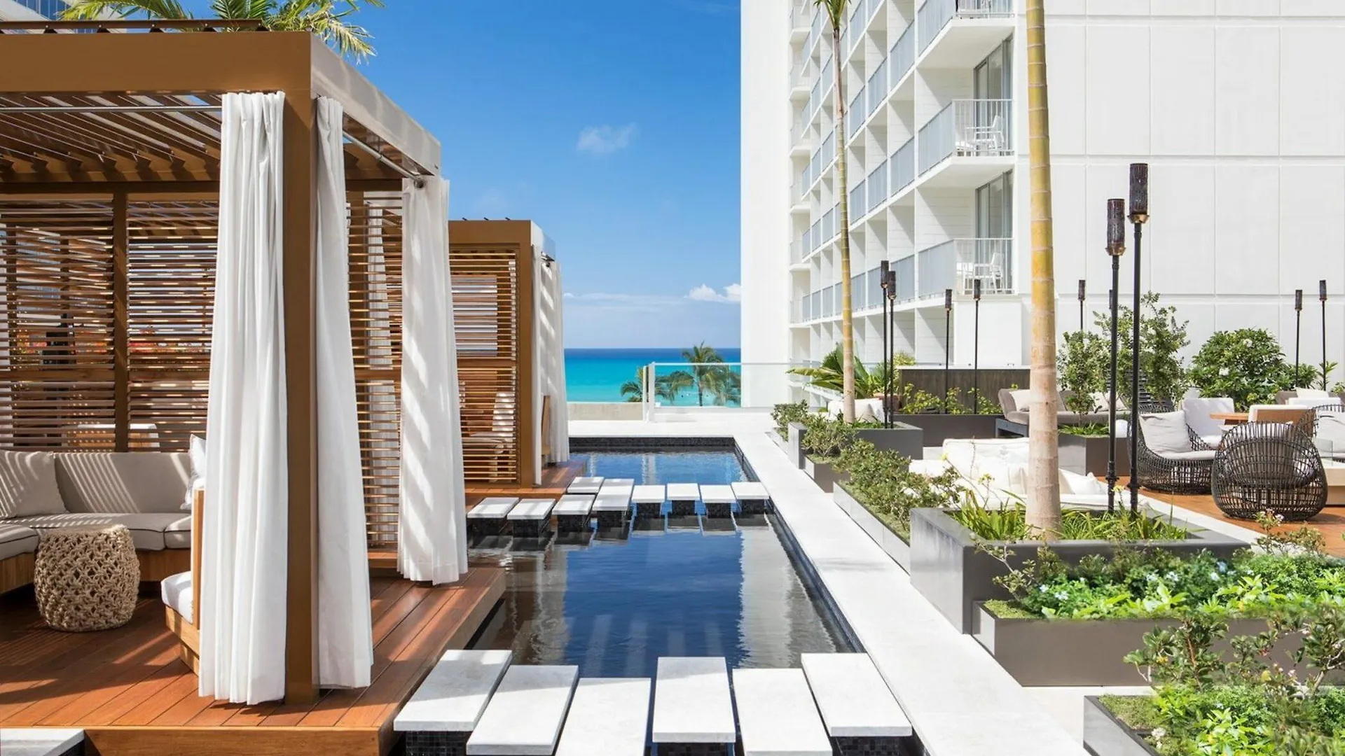 \'Alohilani Resort Waikiki Beach location